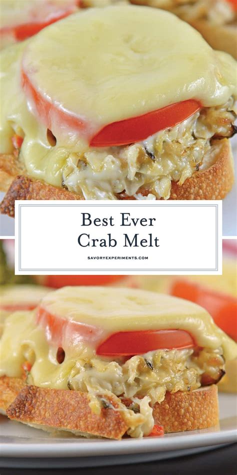 Crab Melt The Best Open Faced Sandwich Recipe 2022