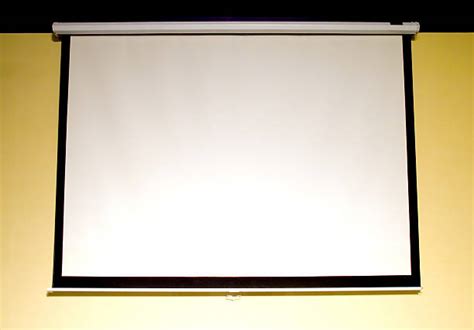Large Projector Screen Stock Photos Pictures And Royalty Free Images