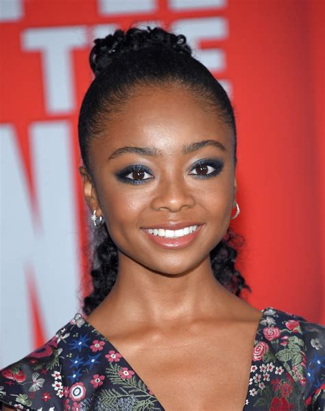 This is skai jackson, one of the new generation of disney channel kids. SKAI JACKSON at Ralph Breaks the Internet Premiere in ...