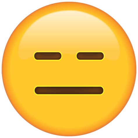 Download Expressionless Face Emoji Emoji Island