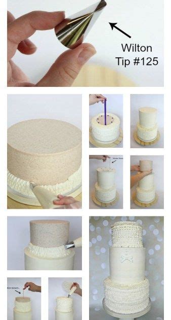 How to make a tall cake (double barrel cake). Building a Double Barrel Cake - Lori Howell Cakes | Double ...