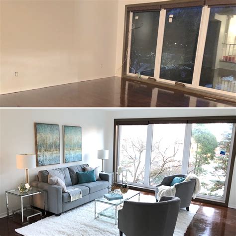 Home Staging Living Room Before And After | Baci Living Room