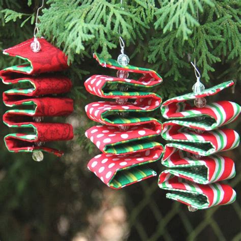 Sometime you need a simple, quick holiday craft for kids. Fabric Ribbon Candy Ornament — Crafty Staci | Fabric ...