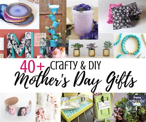 Moms always appreciate something that you made yourself! 40+ Easy Handmade DIY Mother's Day Gifts | Feels Like Home™