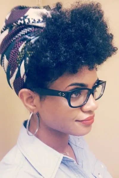Upbeat Wrap Hairstyles For Black Hair
