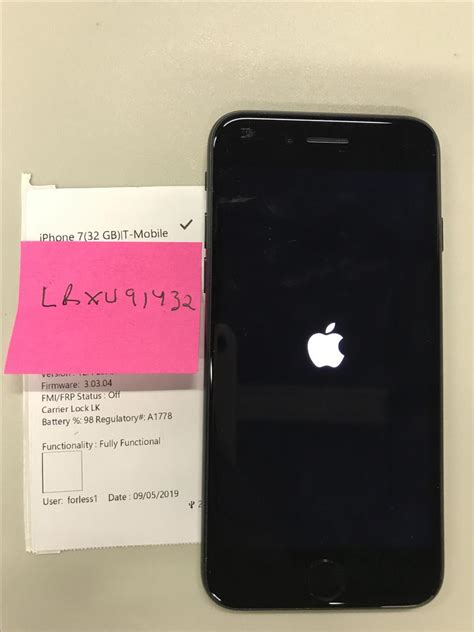 If you subscribe to upackage, the terms and these additional terms and conditions will apply. Apple iPhone 7 (T-Mobile) A1778 - Black, 32 GB ...