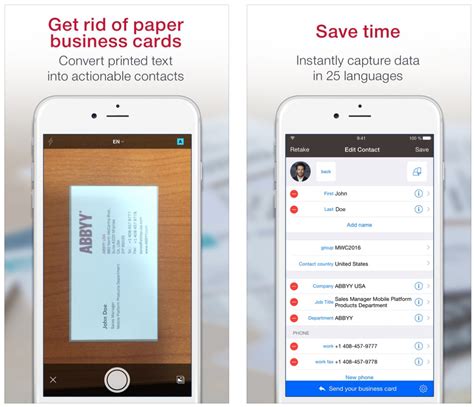 Scan a business card or qr code and convert it as a contact / lead in zoho crm. The best business card scanner apps for iPhone