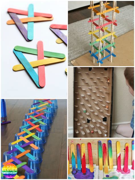 50 Of The Best Ways To Use Crafts Sticks For Learning Craft Stick