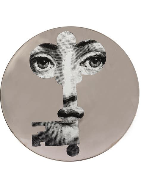 Fornasetti Key Face Wall Plate Farfetch