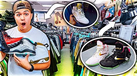 Buying Every Sneaker From Thrift Store Youtube