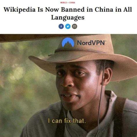 Worldchina Wikipedia Is Now Banned In China In All Languages Nordvpn I