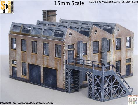 Sarissa Get Industrial With Buildings For 15mm And 28mm Warfare