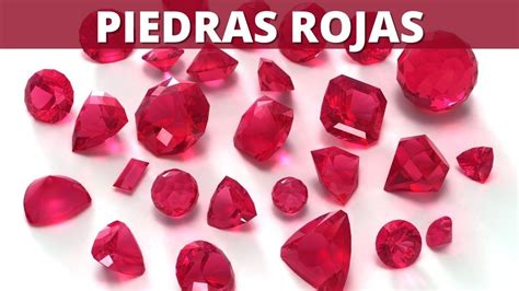 Piedras Semipreciosas Rojas