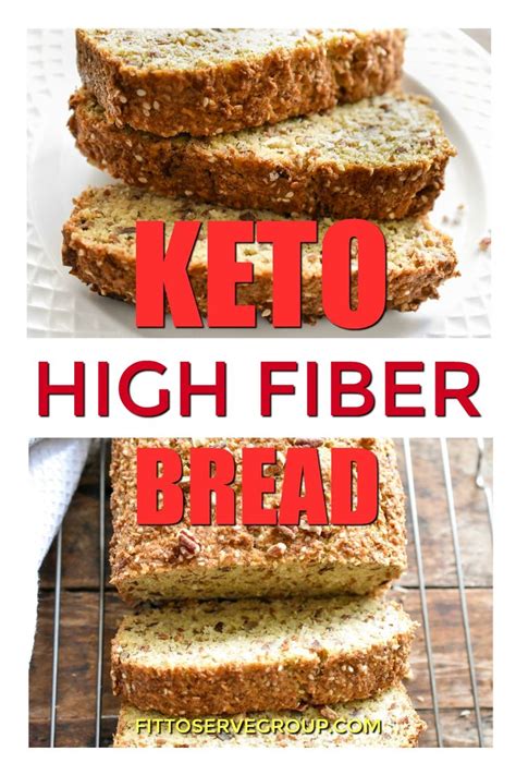 Muffins, smoothies, and meal ideas to help you get more fiber in your diet. Keto High Fiber Bread in 2020 | Fiber bread, High protein ...