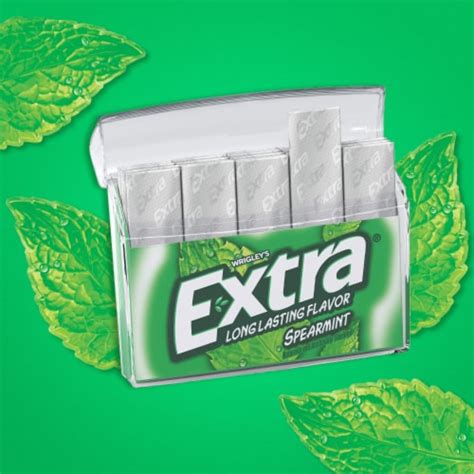 Extra Gum Spearmint Sugar Free Chewing Gum Pack 35 Ct Pay Less Super