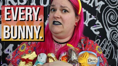Every Chocolate Bunny Taste Test Elyse Explosion Youtube