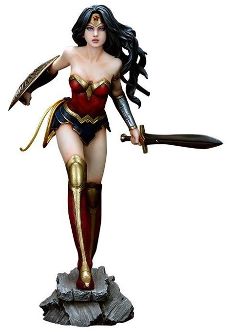 Est Tua Mulher Maravilha Wonder Woman Fantasy Figure Gallery By Luis Royo Escala