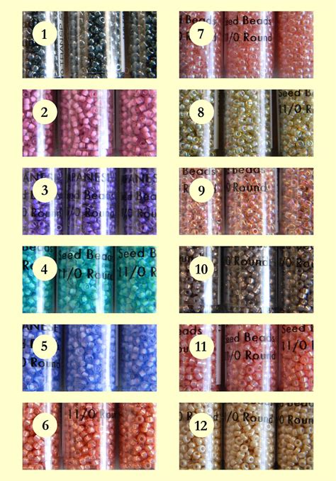 Anitas Bead Blog Size 110 Seed Beads New In March