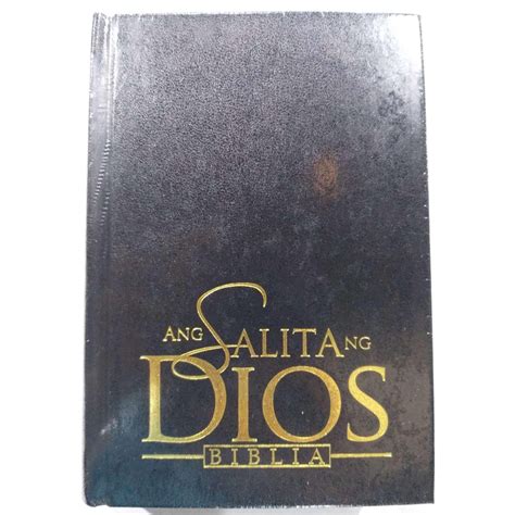 Niv Bible Tagalog Ang Salita Ng Dios Compact Black Hardbound Za