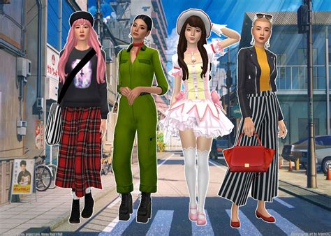 Sims 4 Japanese Cc Maxis Match Heres A Full List Of All The Sims 4
