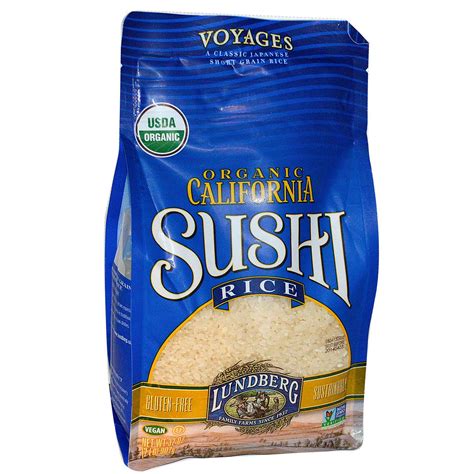 Maybe you would like to learn more about one of these? Lundberg, Organic, California Sushi Rice, 2 lbs (907 g ...