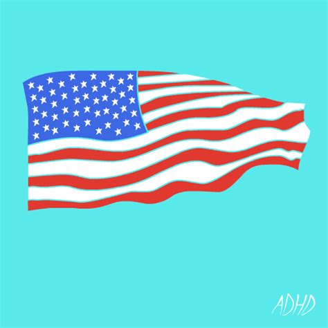 In this example below you will see how to do a animated gif american flag with some html / css and javascript. Raise a Flag—GIF—on July 4th - Creators