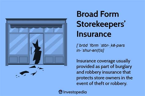 Broad Form Storekeepers Insurance Definition