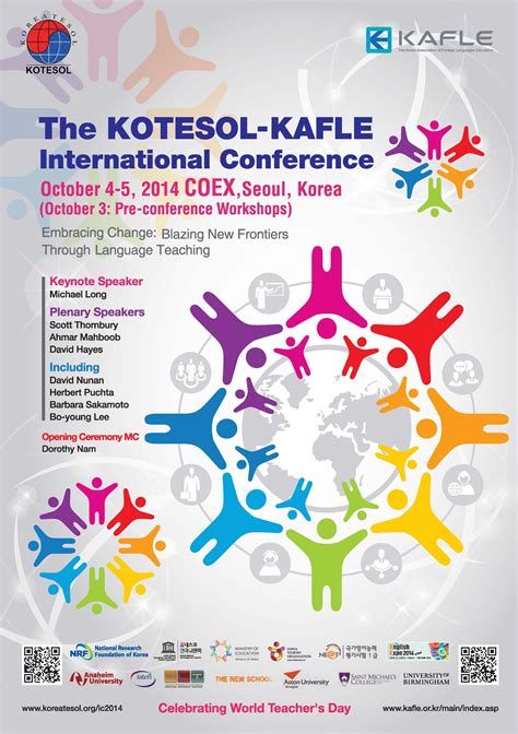 2014 Kotesol Kafle International Conference Program And Poster Koreatesol
