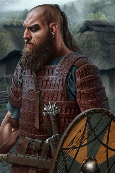 Artstation Viking Warrior Joan Francesc Oliveras Pallerols Viking