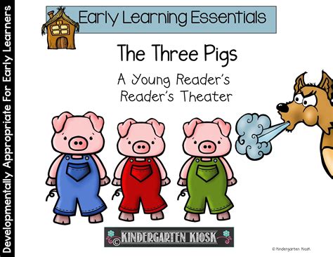 Three Little Pigs Readers Theater Or Partner Play Readers Theater