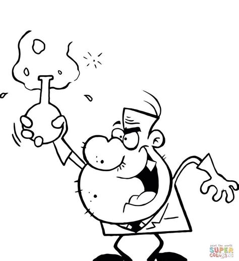 Coloring page of actor tom hardy as mad max. Test Tube Coloring Page at GetColorings.com | Free ...