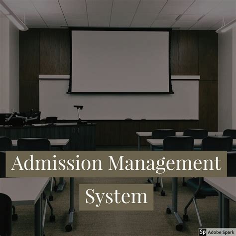 Design And Implementation Of An Admission Management Sy