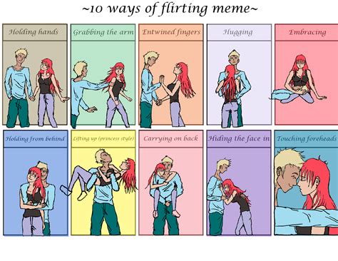 10 ways to flirt Meme by Muteyscott on DeviantArt