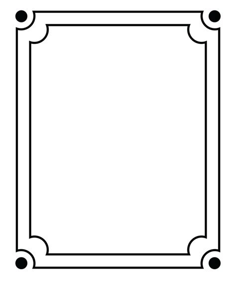 Simple Black Frame Clipart 10 Free Cliparts Download Images On
