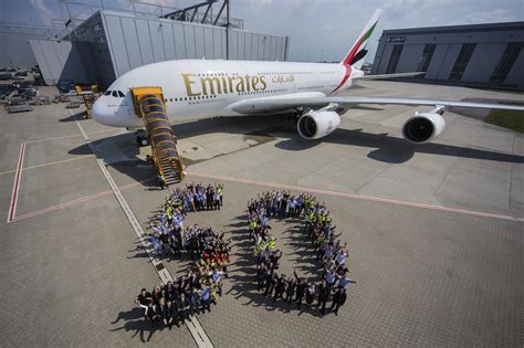 Whilst the business class cabin was sparsely populated, the first class cabin was empty on the way to. World's largest A380 operator Emirates receives 50th plane ...