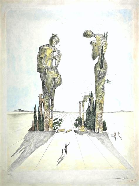 Salvador Dalí­ Réminiscence Archéologique De Langélus De Millet