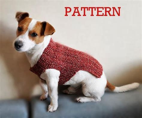 Crochet Dog Sweater Pattern By Themailodesign Craftsy