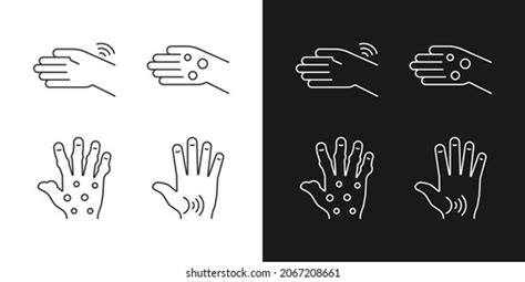 Hand Gestures Icons Clapping Brofisting Other Stock Vector Royalty