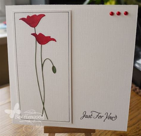 Prim Poppy Poppy Cards Cards Handmade Greeting Cards Handmade