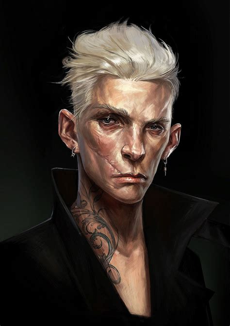 The Art Of Dishonored 2 Character Portraits Portrait Dishonored 2