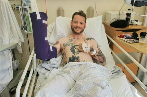 Northumberland Motorcyclist Lucky Not To Lose Leg After Crash Saw Him
