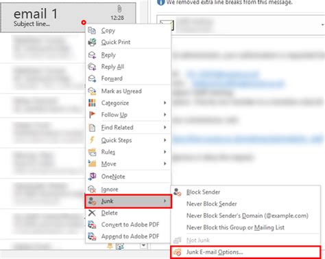 2864 How Do I Turn On Junk Mail Filters In Outlook 2016 Help Its