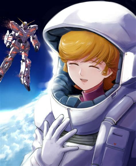 Safebooru Astronaut Audrey Burne Gacha M Gundam Gundam Unicorn