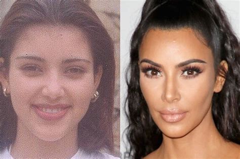 Contour Makeup Before And After Kim Kardashian Saubhaya Makeup