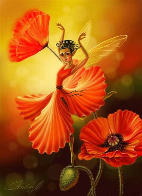 Poppyfairy Poppy Fairy On Behance The Magic Faraway Tree Fairy