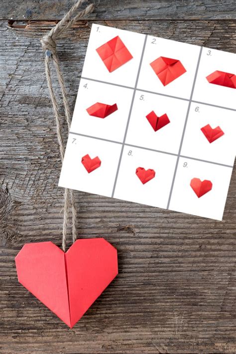 Steps To Make Origami Heart Bmp Flatulence