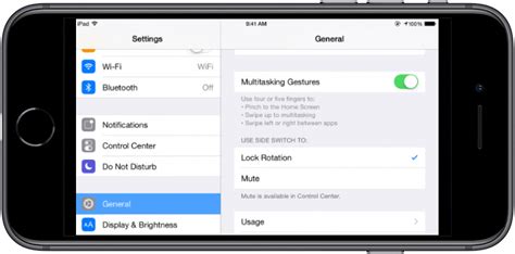 How To Lock The Screen On Your Iphone Or Ipad With Portrait Orientation