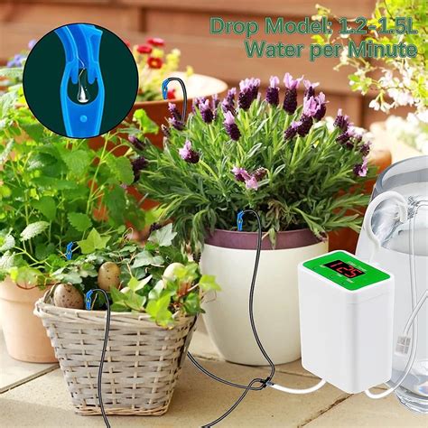 Automatic Watering System For Potted Plants Houseplants Self Watering