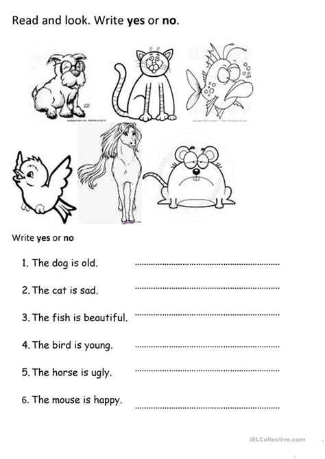 Pets And Adjectives Kindergarten Worksheets Adjective Worksheet
