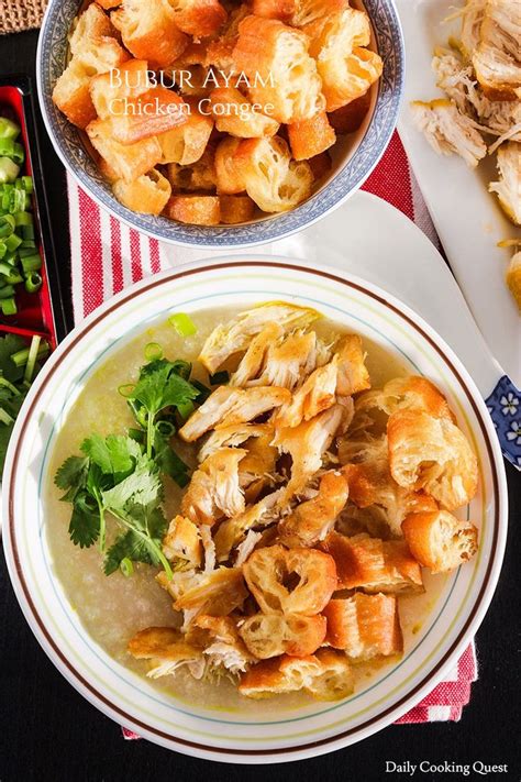 It means bubur ayam is not just about the congee. Bubur Ayam - Chicken Congee | Daily Cooking Quest | Bubur ...